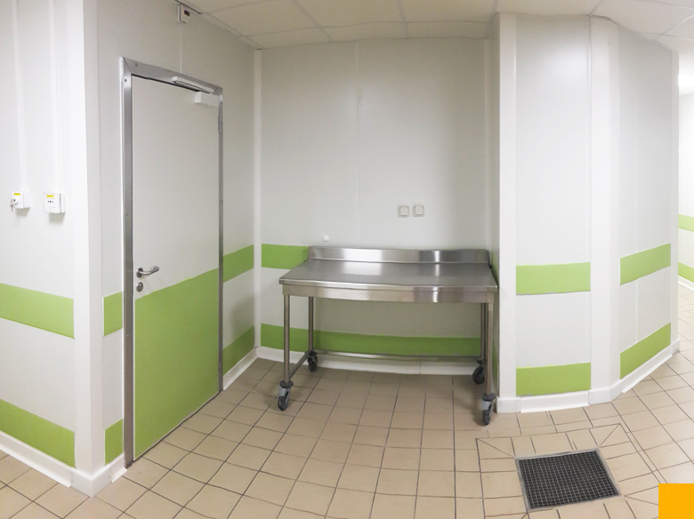 Panneau mural lessivable hôpitaux Cloison du midi - Cloisons alimentaires