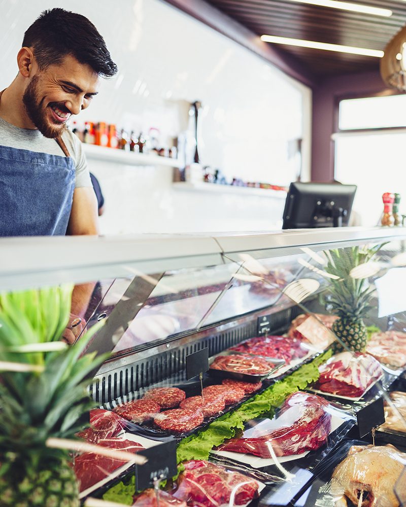 Mise aux normes de boucherie charcuterie région sud Cloisons du Midi